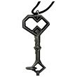 The Hobbit Thorin Oakenshield Key Leather Pendant